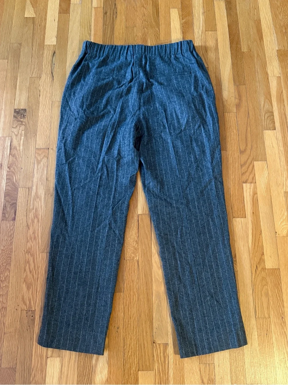 Women’s Gray Pinstripe Dress Pants